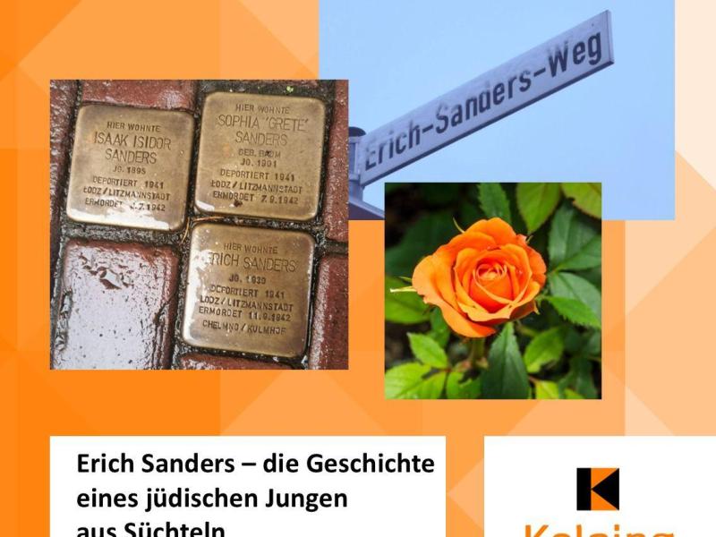 Erinnerung an Erich&nbsp;Sanders